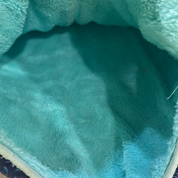 Eddie Bauer Kids Reversible Plush Hoodie Jacket size 10/12 - Picture 9 of 10